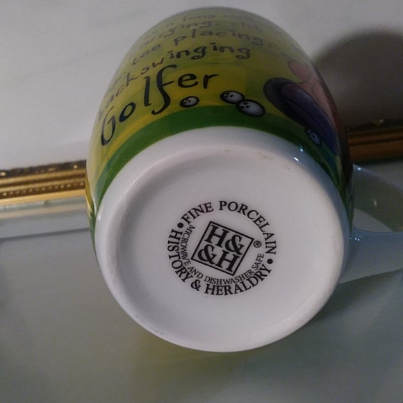 History & Herldry golf coffe mug - Picture 4 of 5